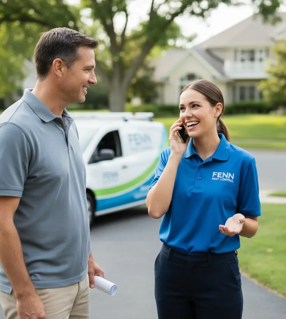 Fenn Pest Control customer support in Gunter